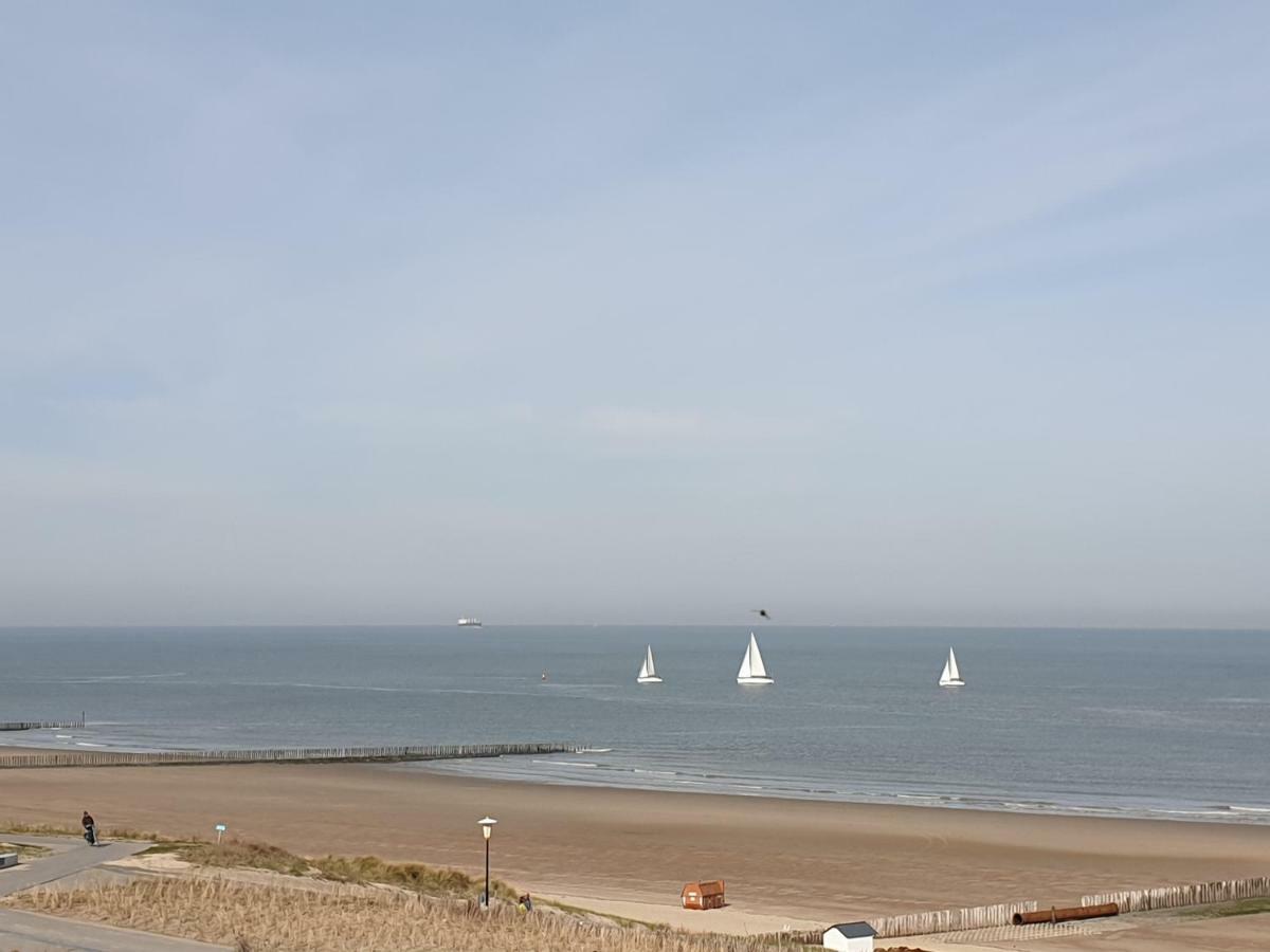 Penthouse Windkracht 10 Aan Het Strand Van Cadzand Exterior photo